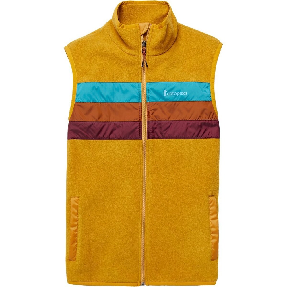 Cotopaxi Teca Fleece Vest Full Zip Unisex Wyoming Mustard Yellow XL